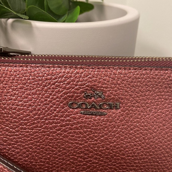 Coach Double Zippered Wristlet - Picture 2 of 16